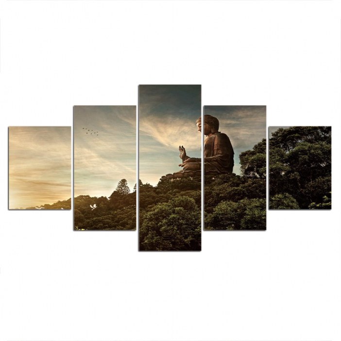 Tableau statue Bouddha Nature Tableau Bouddha Tableau Zen