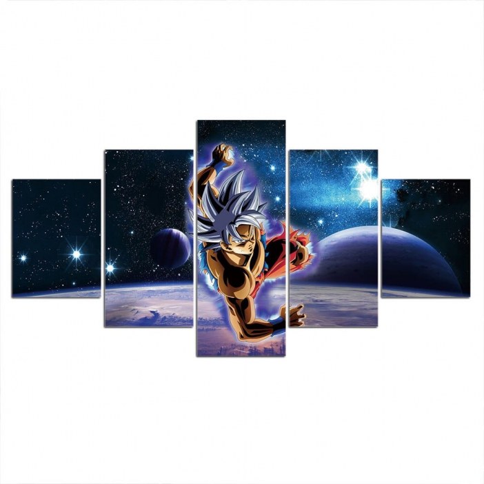 Tableau Dragon Ball dans les étoiles