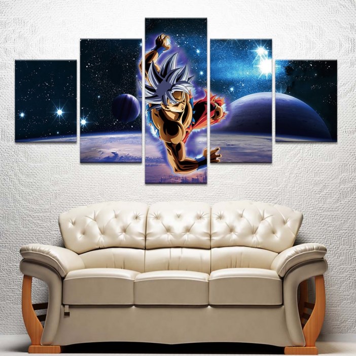 Tableau Dragon Ball dans les étoiles