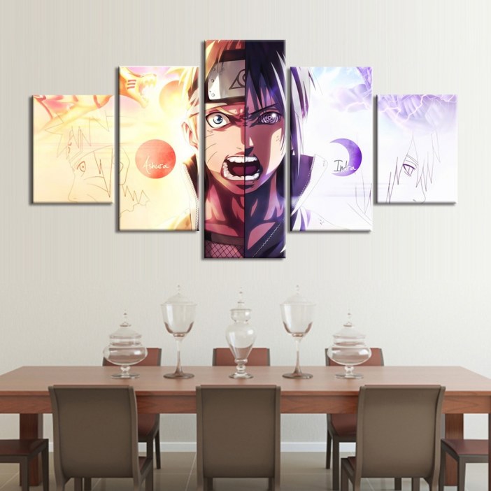 Tableau Naruto Sasuke – Asura / Indra Tableau Naruto Tableau Geek