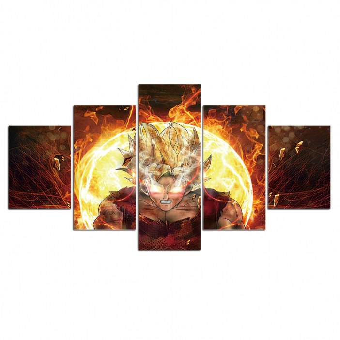 Tableau Sangoku Tableau Dragon Ball Z Tableau Geek