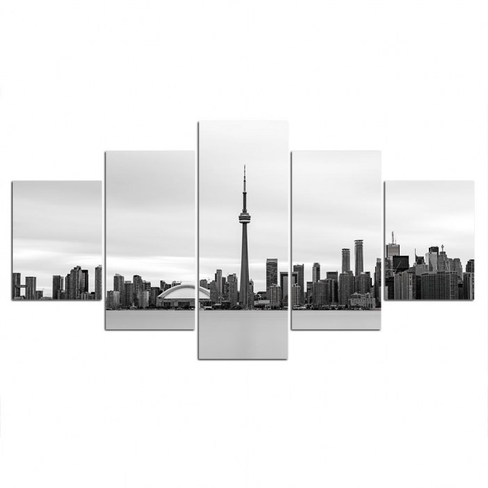 Tableau Toronto noir et blanc Tableau Autres Villes Tableau Ville