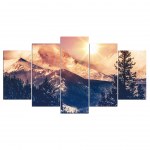 Tableau montagne à l&rsquo;aube Tableau Montagne Tableau Nature Tableau Paysage