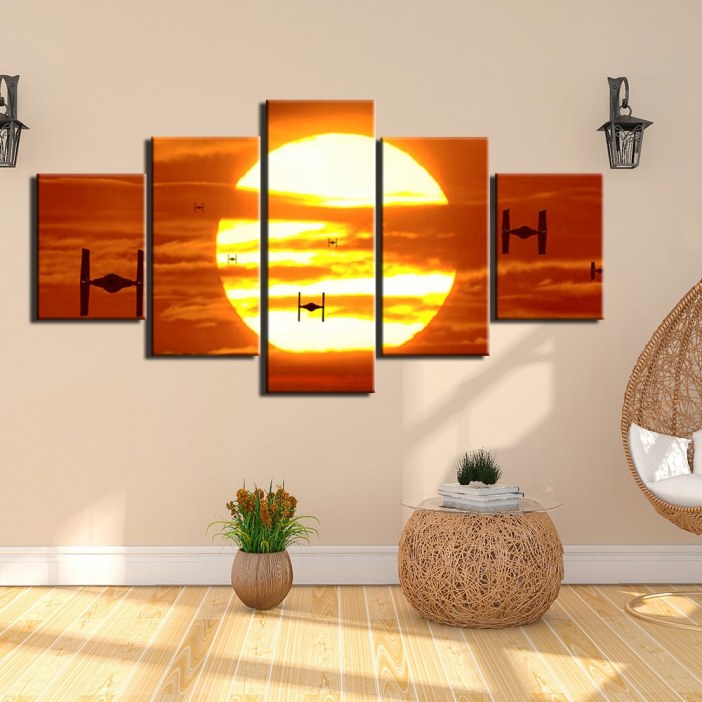 Tableau vaisseaux Star Wars Tableau Star Wars Tableau Geek