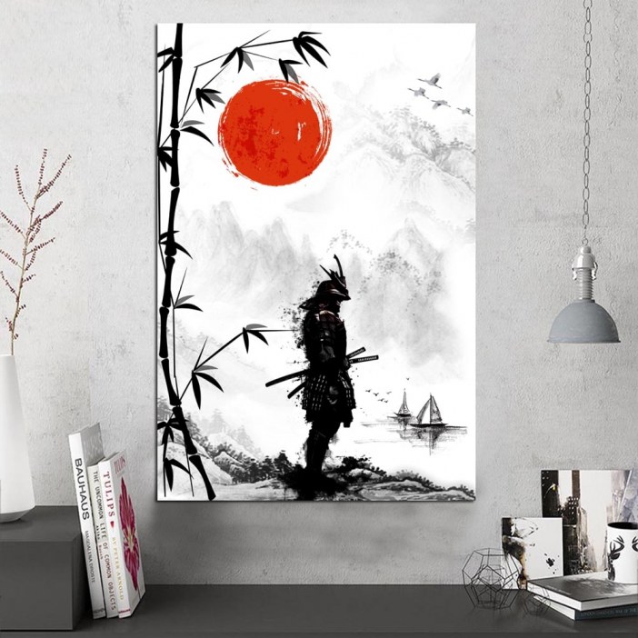 Tableau Samurai Bushido