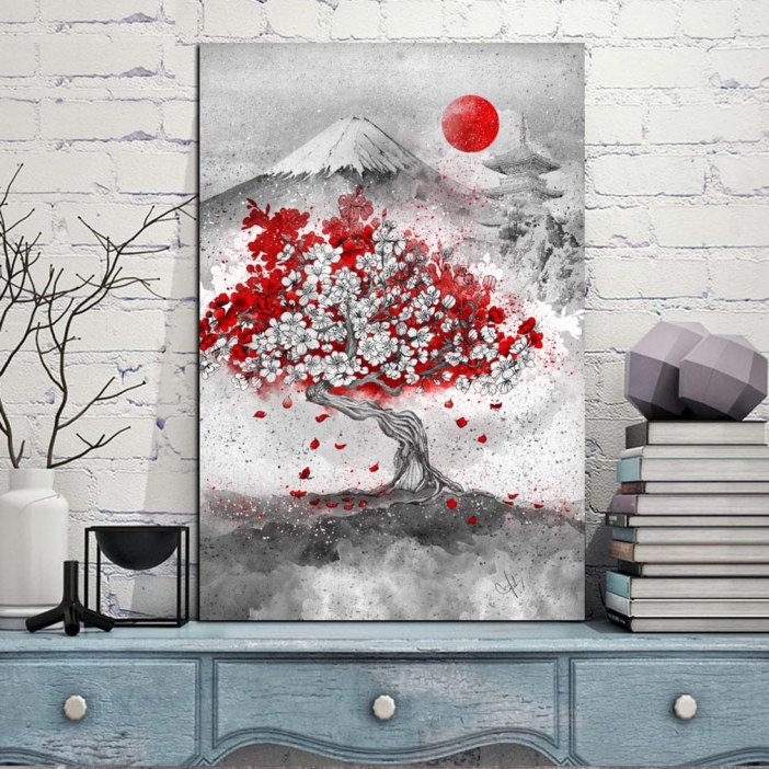 Tableau cerisier japonais