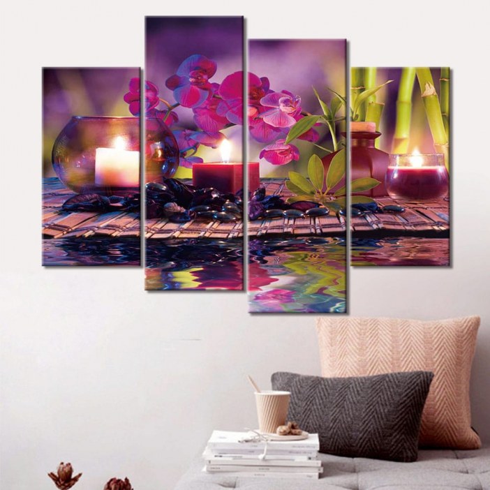 Tableau petit galets et ambiance zen