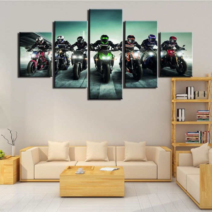 Tableau 7 motards