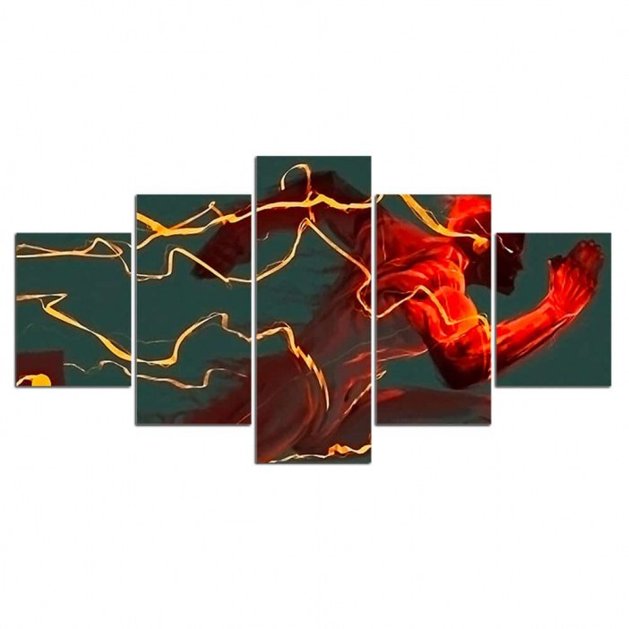 Tableau Flash et éclairs