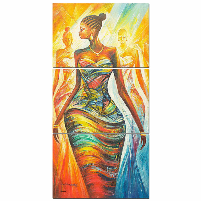 Tableau femmes Africaines Tableau Femme Tableaux originaux