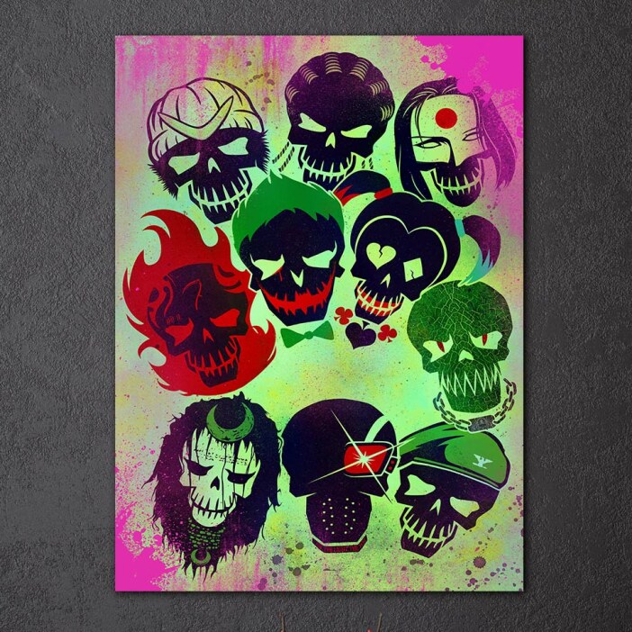 Tableau symbole suicide squad