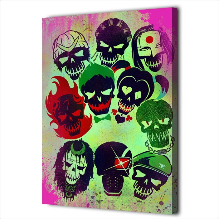 Tableau symbole suicide squad
