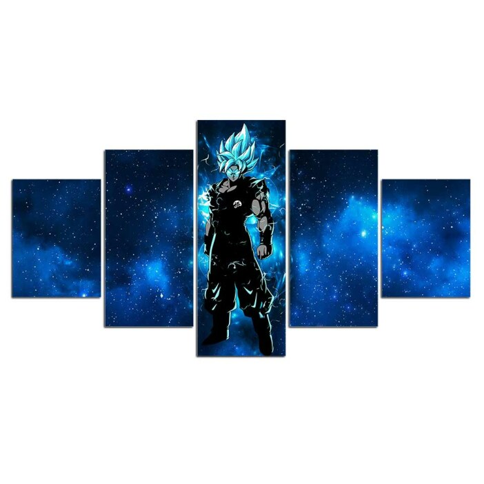 Tableau Super Sayian Blue