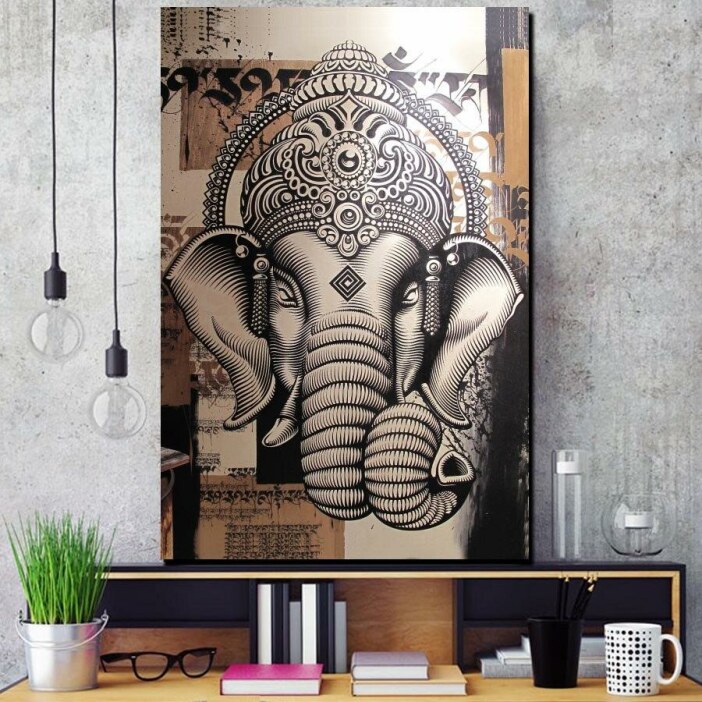 Tableau Ganesh Tableau Feng Shui Tableau Zen