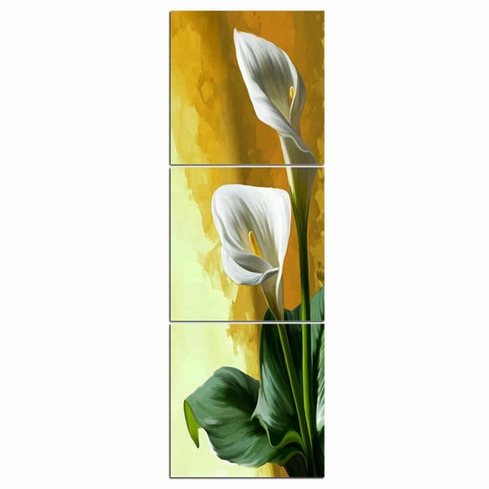Tableau fleurs blanches