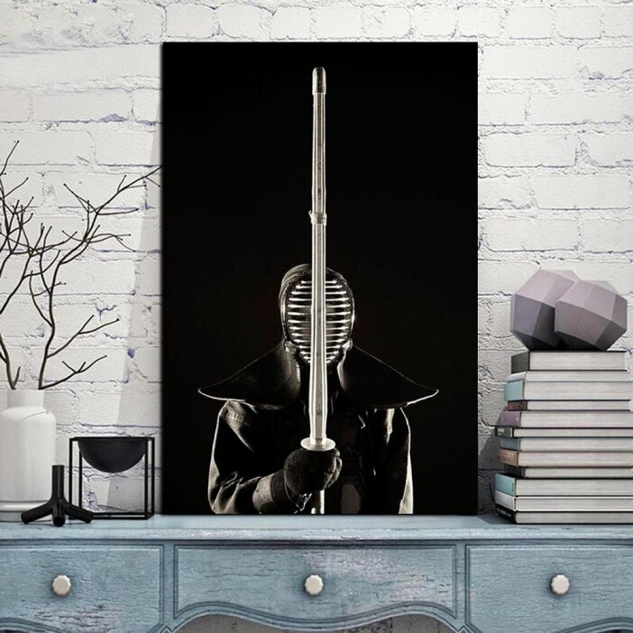 Tableau samouraï Kendo Tableau Japonais Tableau Monde