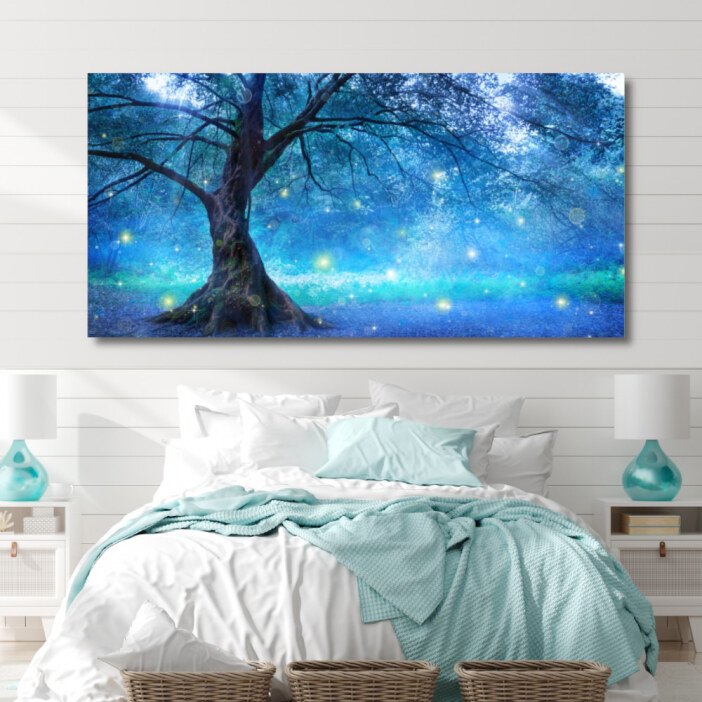 Tableau Arbre enchanté Tableau Nature Tableau Arbre