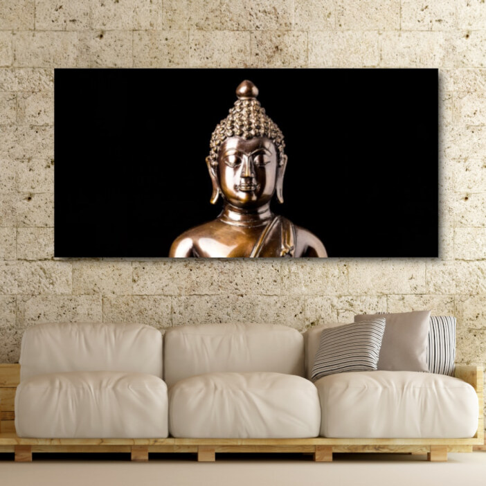 Tableau Bouddha de cuivre Tableau Bouddha Tableau Zen