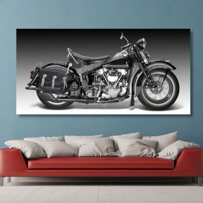 Tableau La moto Tableau Moto Tableau Vintage