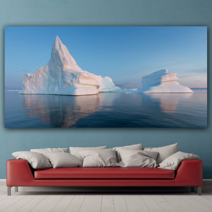 Tableau Icebergs Tableau Nature Tableau Paysage
