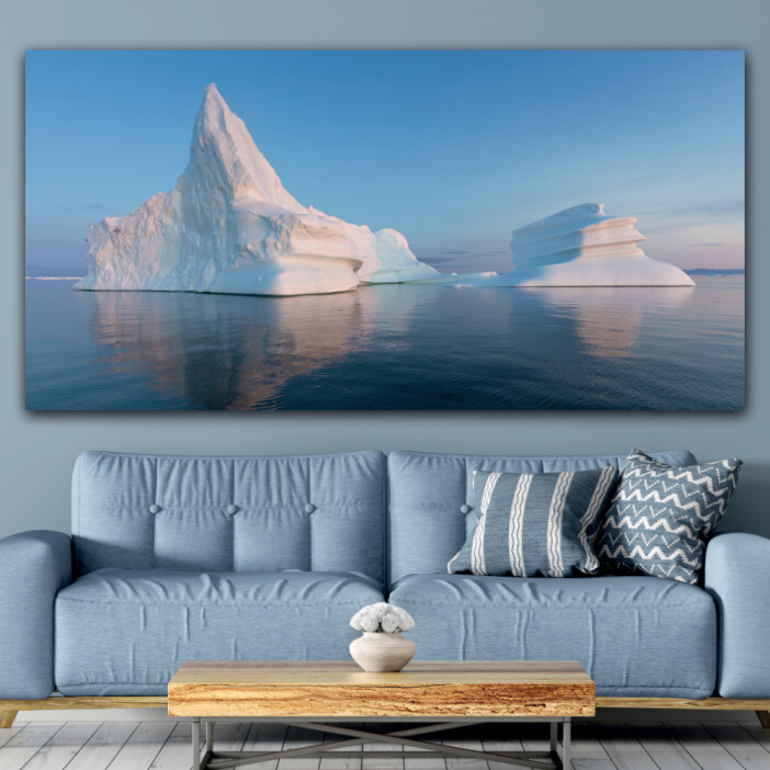 Tableau Icebergs Tableau Nature Tableau Paysage