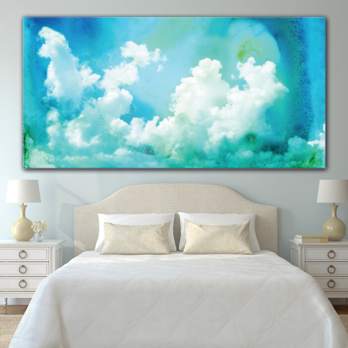 Tableau Nuage abstrait Tableau Abstrait Tableau Nature