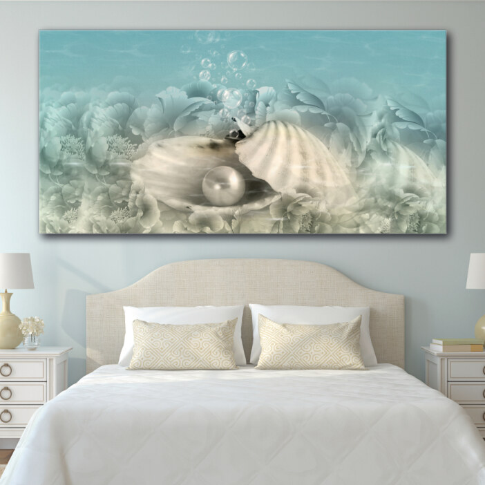 Tableau Perle au fond de la mer Tableau Mer Tableau Nature