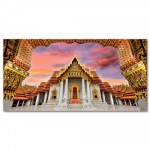 Tableau Temple de marbre de Thaïlande Tableau Monde Tableau Thaïlandais