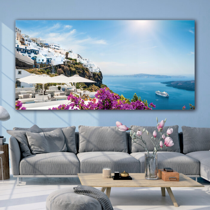 Tableau Vue de la Grèce Tableau Autres Villes Tableau Mer Tableau Nature Tableau Ville