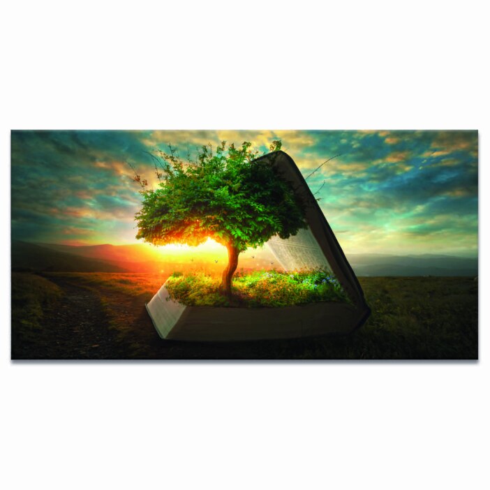 Tableau Arbre sur un livre
