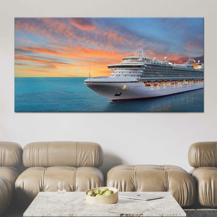 Tableau Navire Croisière Luxe