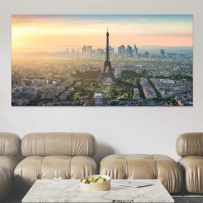 Tableau Vue aérienne de Paris