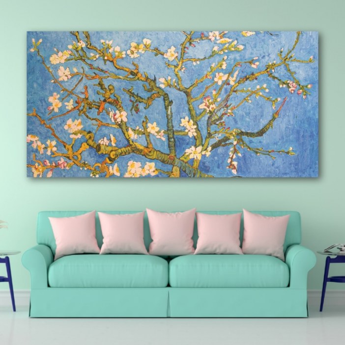 Tableau Beau jadin Van Gogh Tableau Artiste Peintre Tableau Van Gogh taille: XXS|XS|S|M|L|XL|XXL