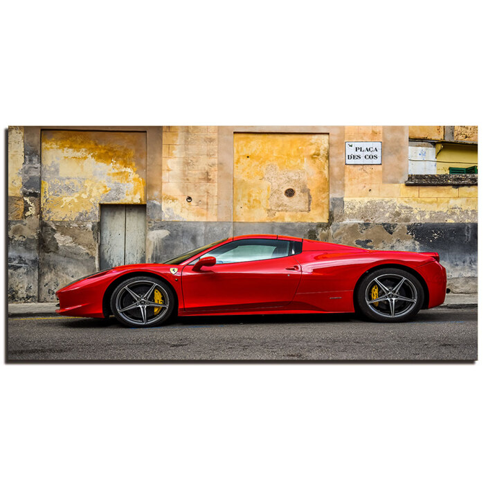 Tableau Ferrari 458 Rouge