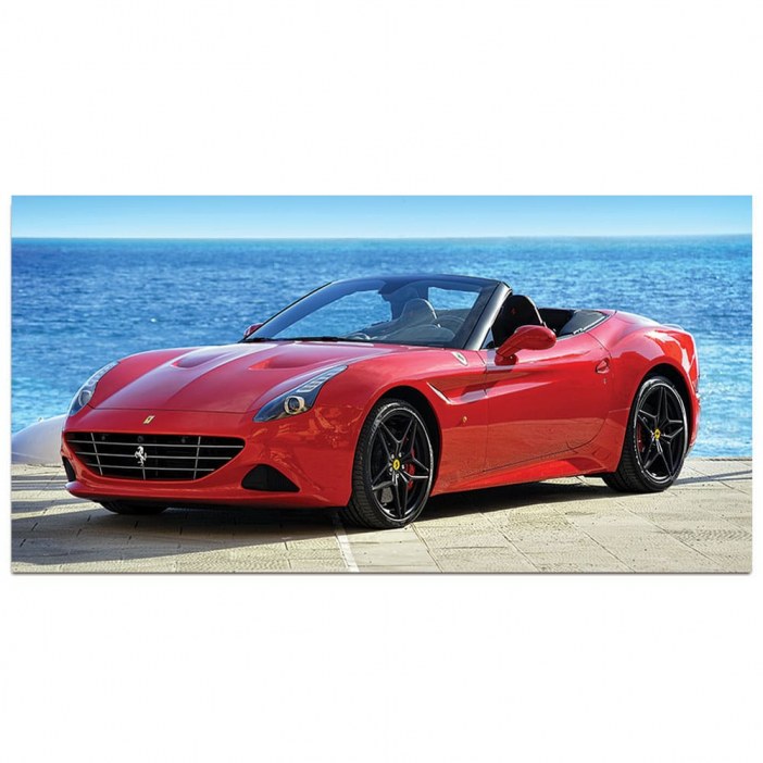 Tableau Ferrari California T rouge