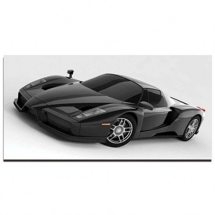 Tableau Ferrari Enzo noire format: Horizontal