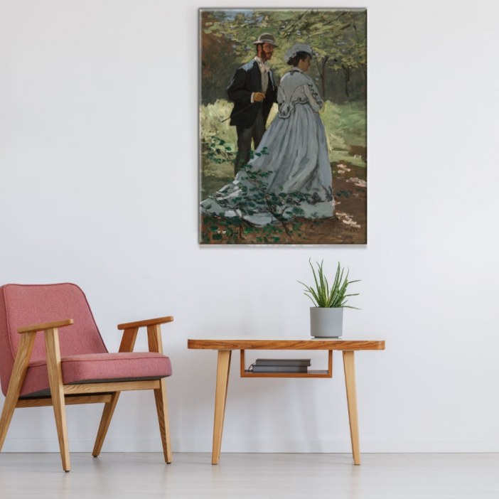 Tableau Monet Bazille et Camille Tableau Artiste Peintre Tableau Monet taille: XXS|XS|S|M|L|XL|XXL