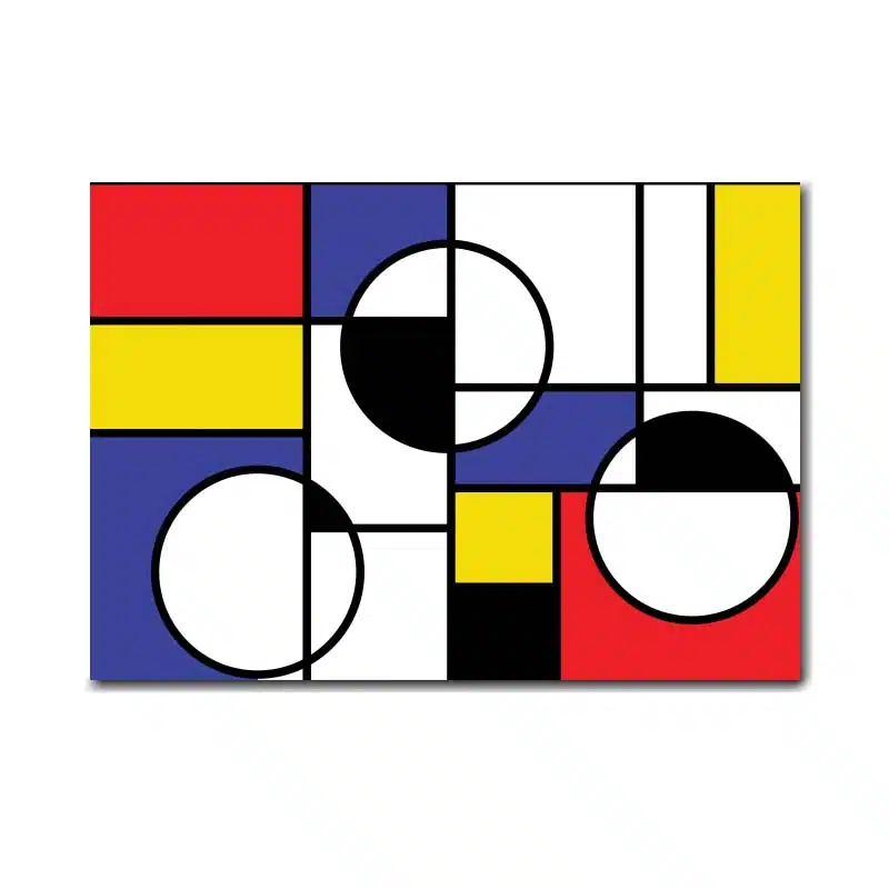 Tableau style Mondrian Tableau Mondrian Tableau Artiste Peintre taille: XS|S|M|L|XL|XXL