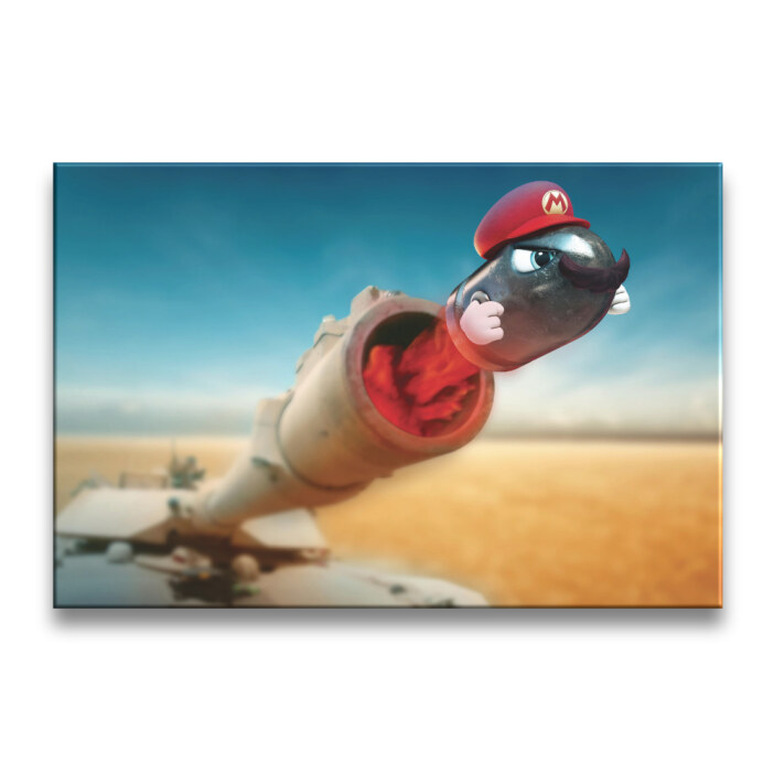Tableau Canon Super Mario Tableaux originaux Tableau Geek Tableau Super Mario taille: XXS|XS|S|M|L|XL|XXL