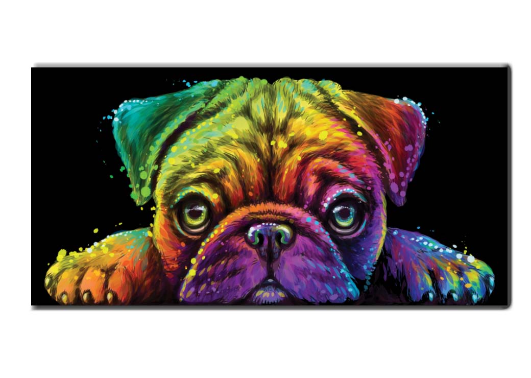 Tableau chien pop art taille: XXS|XS|S|M|L|XL|XXL