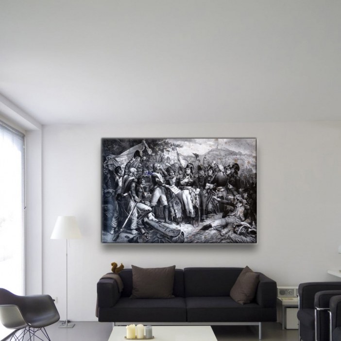 Tableau Napoléon Bonaparte avec son armée à la bataille de Lodi Tableau Napoleon taille: XS|S|M|L|XL|XXL
