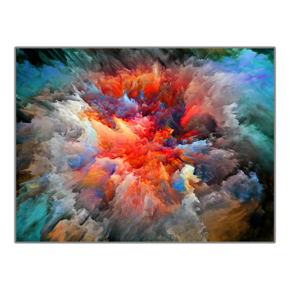 Tableau contemporain et abstrait coloré – Image 2