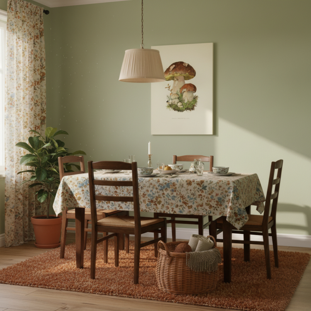 Tableau champignon décoratif pour intérieur vintage – Image 3